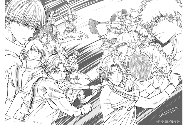 「テニスの王子様」アニメ20周年で“氷帝vs立海”実現 許斐剛の完全監修でアニメ制作へ 画像