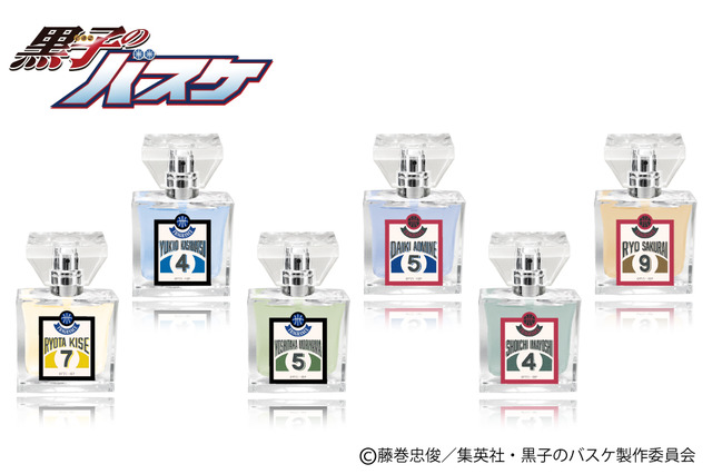 「黒バス」“憧れるのはもう…やめる”黄瀬・青峰らをイメージしたフレグランスが登場 画像