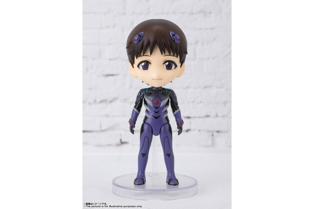 「ヱヴァンゲリヲン新劇場版」碇シンジ、キュートなデフォルメアレンジ♪  “Figuarts mini”に登場！ 画像