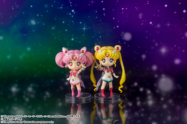 お願いペガサス！みんなの夢を守って！「セーラームーン」スーパーセーラームーン＆ちびムーンがデフォルメフィギュアに 画像