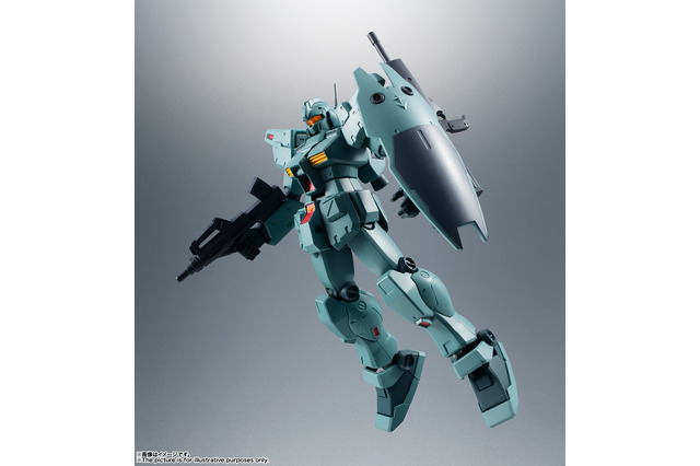 「ガンダム」エースパイロット用ジム・カスタム、“ROBOT魂”でアクションフィギュア化！ 画像