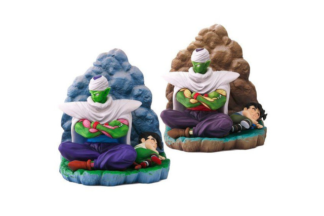 「ドラゴンボール」べジータ襲来に備え修行中の孫悟飯＆見守るピッコロが立体化！ 2人の憩いを再現 画像