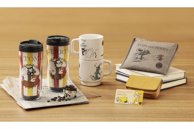 「トムとジェリー」と賑やかコーヒータイムを♪“タリーズコーヒー”と初コラボ 限定グッズ登場 画像