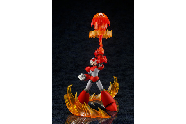 「ロックマンX4」エックス ライジングファイアVer.がコトブキヤでプラモデル化！ 炎を纏った赤いボディを再現 画像