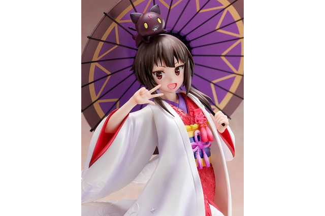 映画「このすば」“爆裂”かわいい白無垢姿のめぐみんが立体化！ エクスプロージョン級の愛くるしさに♪ 画像