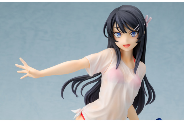 濡れたTシャツ＆水着がキュート！「青ブタ」“桜島麻衣”フィギュアが登場 画像