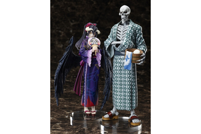 「オーバーロード」アルベドのいじらしい表情に心奪われる…アルベド＆アインズが浴衣で立体化 画像