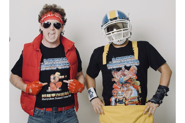「ストII」“昇竜拳が出ない”で話題のザ・リーサルウェポンズとコラボ！ 思わずニヤリなTシャツ3種登場 画像