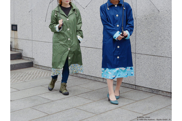 「スタジオジブリ」トトロ＆魔女宅が大人かわいいレイングッズに♪ レインコート・レインバッグ登場 画像