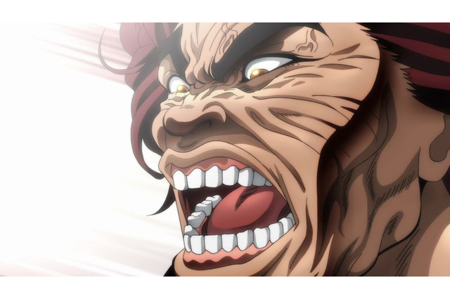 「バキ」大擂台賽編、試合会場の裏で刃牙が勇次郎に対戦表明をする！第4話先行カット 画像