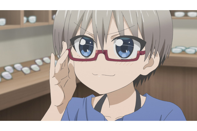 「宇崎ちゃんは遊びたい！」満員電車でふたりは密着!? 第4話先行カット 画像