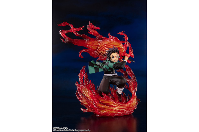 「鬼滅の刃」“ヒノカミ神楽、炎舞！” 竈門炭治郎がヒノカミ神楽ver.でフィギュア化 画像