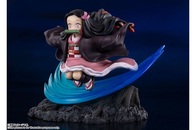 「鬼滅の刃」ちっちゃい禰豆子がフィギュア化！ カナヲの攻撃から“とてててて”っと逃げ回る♪ 画像