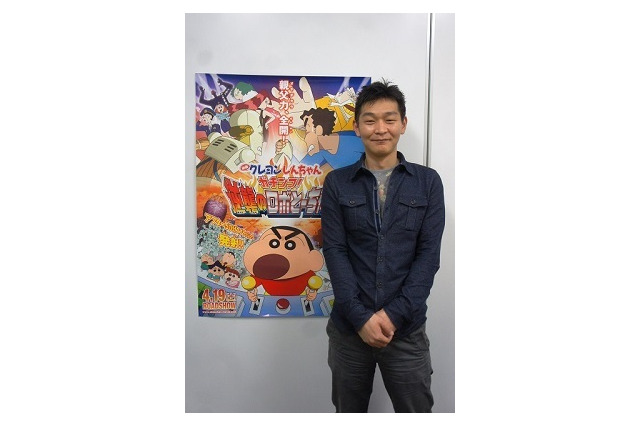 「映画クレヨンしんちゃん ガチンコ!逆襲のロボとーちゃん」高橋渉監督インタビュー後編　上品も下品もごちゃまぜにできるギャグ作品 画像