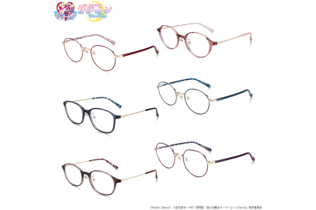 「セーラームーンEternal」うさぎ＆ちびうさ達のメガネが登場♪ JINSコラボ 画像