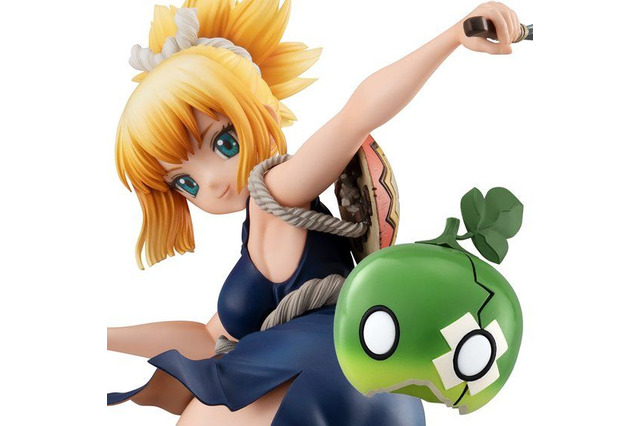「Dr.STONE」コハクがフィギュア化！ アクロバティックなポーズで脇や太ももが大胆に… 画像