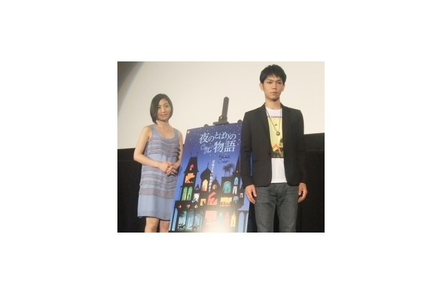 「夜のとばりの物語」大ヒット記念で舞台挨拶　坂本真綾さんと逢笠恵祐さんが登壇 画像