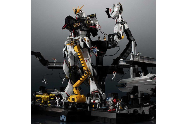 「ガンダム 逆シャア」RX-93の“整備風景”を再現 「解体匠機 νガンダム」世界観広がるオプションパーツ登場 画像