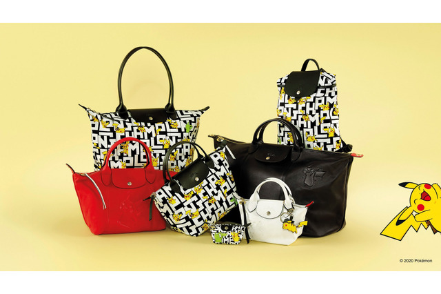 「ポケモン」仏バッグブランド「Longchamp（ロンシャン）」とコラボ！ ジョッキー帽をかぶったピカチュウがキュート♪ 画像