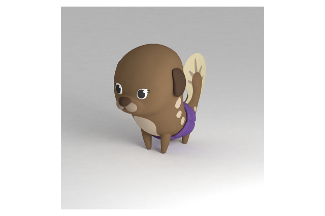 東京犬、ついに登場!　うなぎでないよアナゴだよ “一日一犬！” 47都道府犬Ｒ 画像