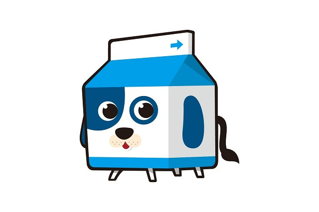 北海道の名産は？　北海犬は牛乳パック“一日一犬！”47都道府犬Ｒ 画像