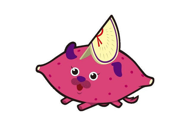 何かと注目徳島からはこの犬！阿波踊りとさつまいも　一日一犬！「47都道府犬Ｒ」 画像