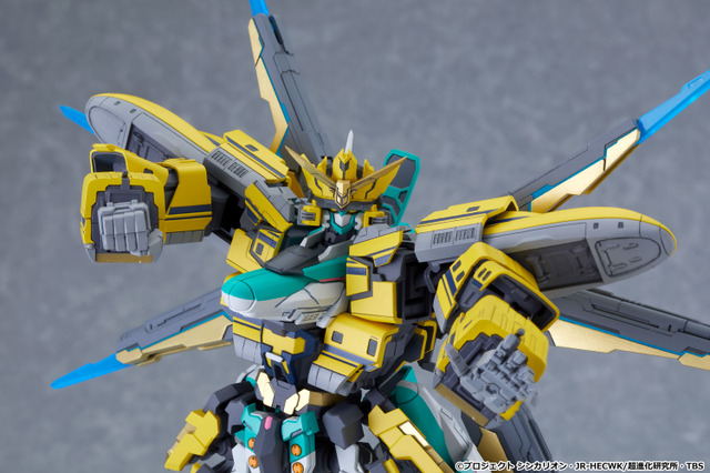 「新幹線変形ロボ シンカリオン」“E5×ドクターイエロー”プラモ化！ シリーズ初・最強クロス合体形態を堪能せよ 画像