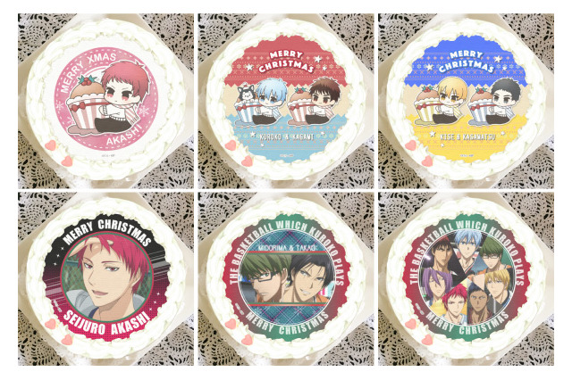 「黒バス」クリスマスケーキが“全40種”で登場！食べ切れるのか推しのケーキ…いや食べ切る！ 画像