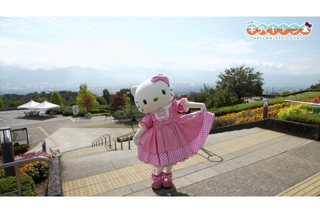 「ゆるキャン△」×「ハローキティ」コラボ動画、限定公開！ キティちゃんが“聖地”でスイーツを満喫♪ 画像