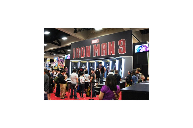 [コミコン2012]　マーベル　vs　DC　企業ブースはいずれも映画重視 画像