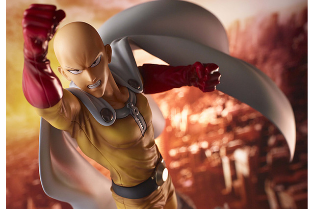 「ワンパンマン」サイタマが巨大隕石に立ち向かう！ 名場面を立体化 画像