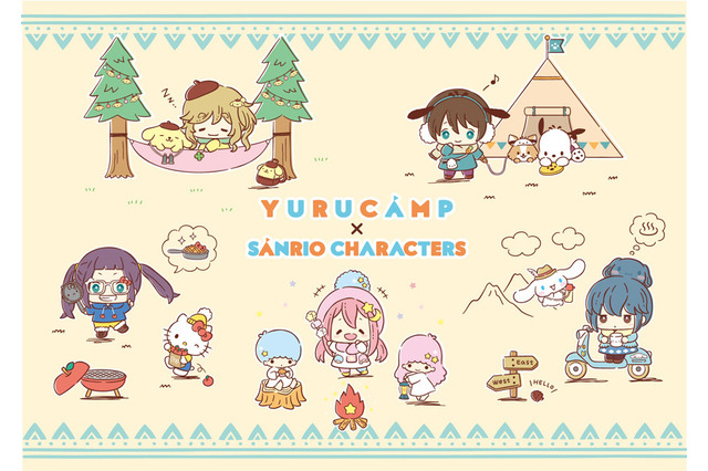 「ゆるキャン△ SEASON２」21年1月7日より放送スタート！ サンリオコラボビジュアルも公開 画像