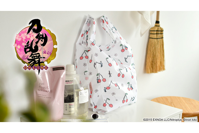 「刀剣乱舞×鬼頭祈」コラボにエコバッグが登場！ 加州清光＆大和守安定といっしょにお買い物♪ 画像