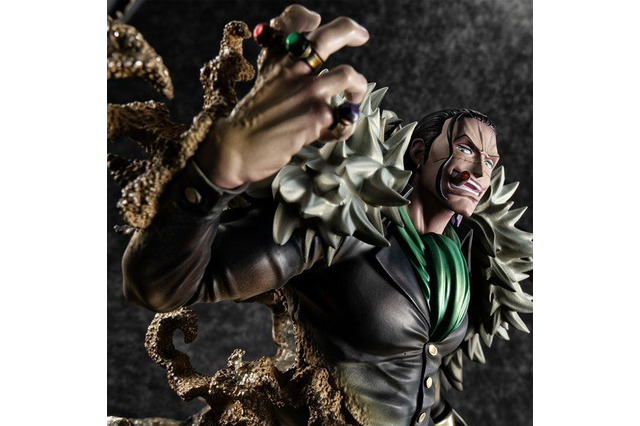 「ワンピース」スナスナの実の能力者・クロコダイルが不敵な笑みで立体化 画像