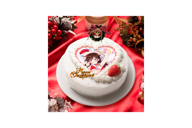 「彼女、お借りします」クリスマスは千鶴サンタと過ごしたい！ アニメX'masケーキ3種登場 画像