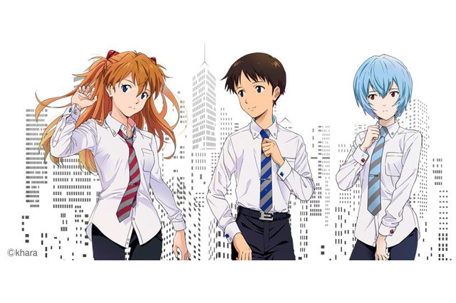 「エヴァンゲリオン」をビジネスシーンに落とし込むと...　シャツ、ネクタイなど社会人向けアイテム登場 画像