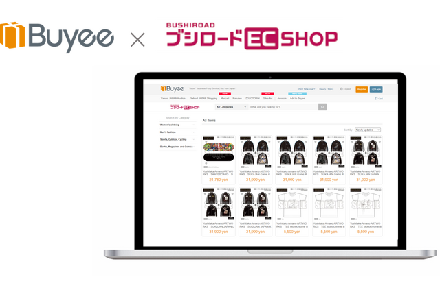「ブシロード」グッズを海外へ――　海外向け代理購入サービス「Buyee」が海外対応ページ生成、発送などサポート 画像