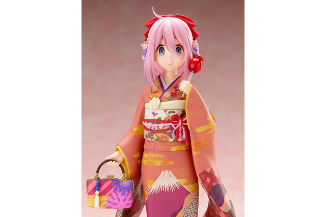「ゆるキャン△」各務原なでしこと一緒に初詣いこ！“振袖”姿でフィギュア化 画像