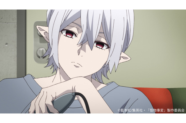 「怪物事変」吸血鬼・ミハイ（CV.小野大輔）と腕相撲勝負！ だがそのパワーは圧倒的で…第5話先行カット 画像