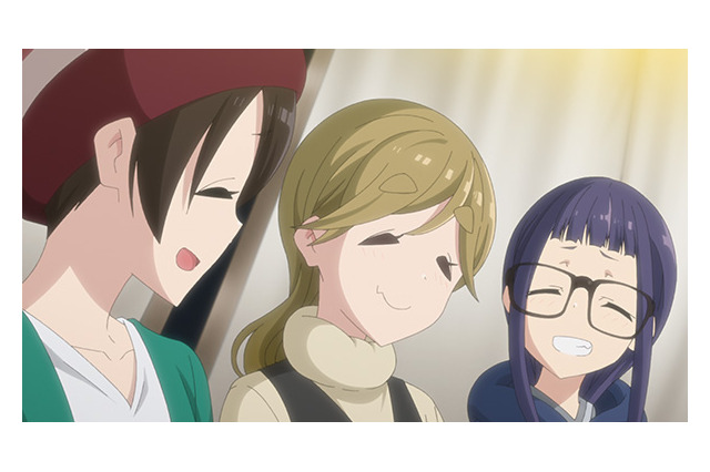 「ゆるキャン△ SEASON2」見晴らしのいい岬でのんびり♪ しかし寒くてキャンプどころではなくなり…第6話先行カット 画像