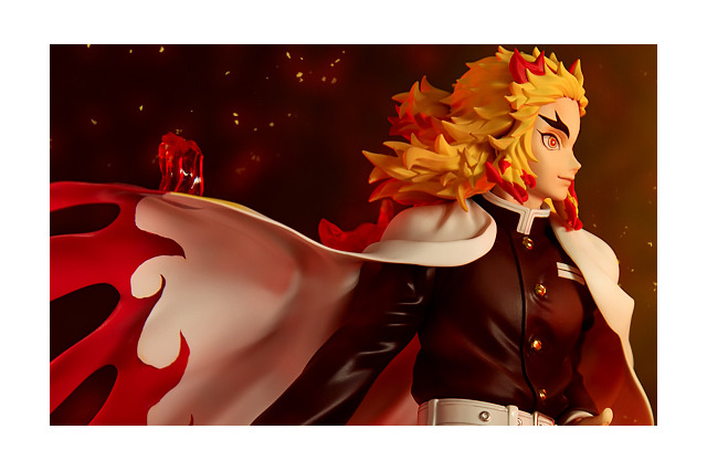 「鬼滅の刃」“心を燃やせ”―炎柱・煉獄杏寿郎フィギュア、撮り下ろしカットが公開 画像