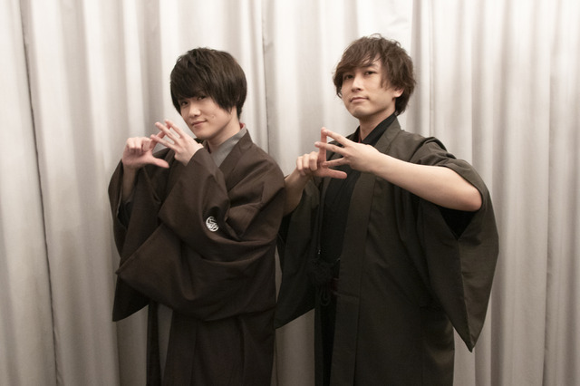 男性声優によるBL×落語「ぼくらく」中島ヨシキ＆榊原優希出演の第9話「猫煩い」オフショット公開 画像