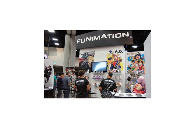 [コミコン2012ブースレポ]　米国最大の日本アニメ企業FUNimation 画像