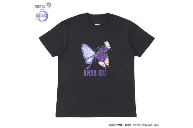 「鬼滅の刃×ANNA SUI」蝶のモチーフで世界観が融合！ スカーフやソックスなどコラボアイテム登場 画像