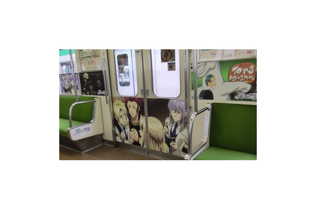 アニメ列車「京まふ号」運行スタート 京都国際マンガ・アニメフェアをアピール 画像