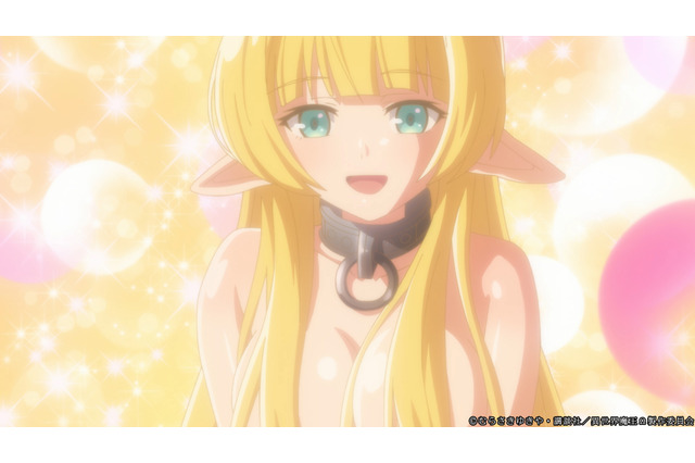 「異世界魔王と召喚少女の奴隷魔術Ω」ルマキーナ（CV.伊藤美来）は、“聖騎士隊”と名乗る男と口論に…第2話先行カット 画像