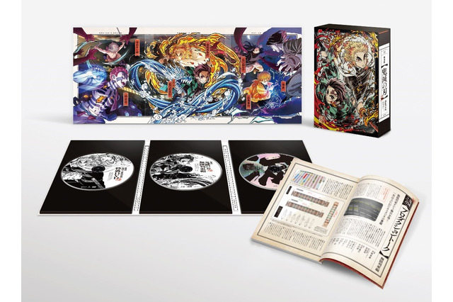 「劇場版『鬼滅の刃』無限列車編」煉獄、炭治郎ら描き下ろしイラストもお披露目！Blu-ray＆DVD姿見＆特典公開 画像