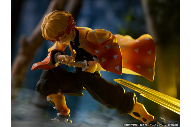 「鬼滅の刃」我妻善逸、雷の呼吸“壱ノ型 霹靂一閃”を再現！フィギュア化 画像