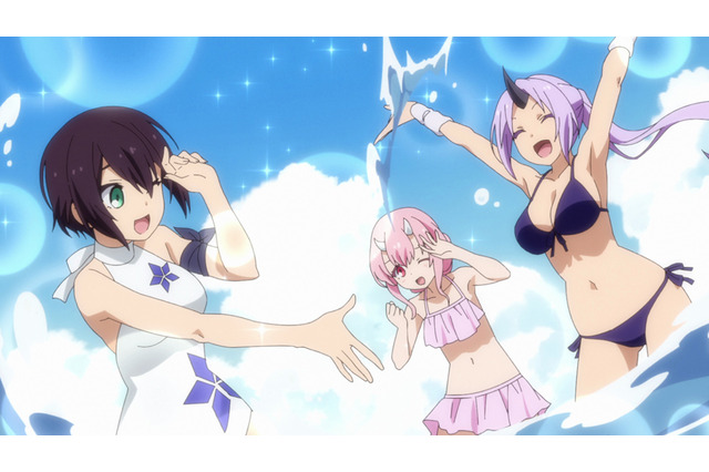 「転生したらスライムだった件 転スラ日記」水着回！ 涼しげな湖に来たリムルたちだが…第4話先行カット 画像