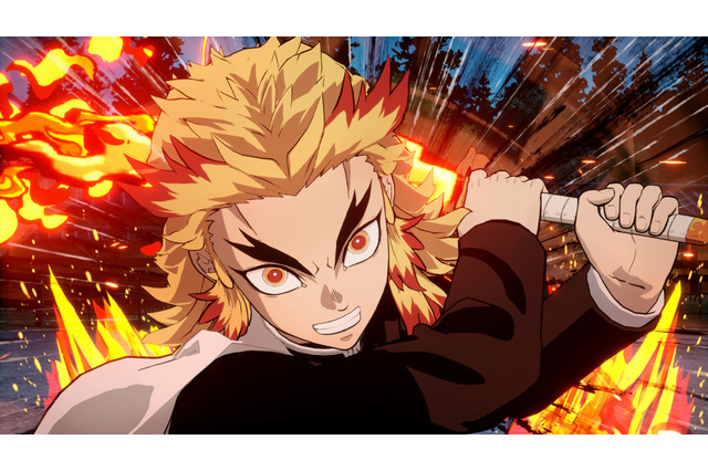 ゲーム「鬼滅の刃 ヒノカミ血風譚」心を燃やせ！煉獄杏寿郎、参戦！ 火炎渦巻く華麗なバトル映像公開 画像